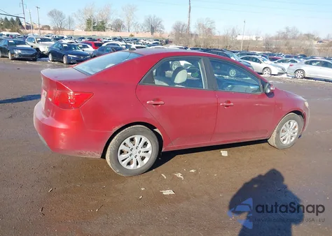 2010 Kia Forte Ex from USA, damaged, VIN KNAFU4A25A5048682